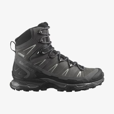 Salomon X ULTRA TREK GORE-TEX Womens Hiking Boots Black UK GLVU